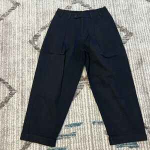 Free People Needed Breaking Trousers Pants Black Size 2